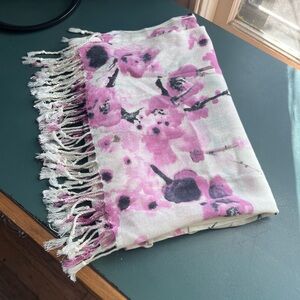 Cherry Blossom Pashmina Scarf
